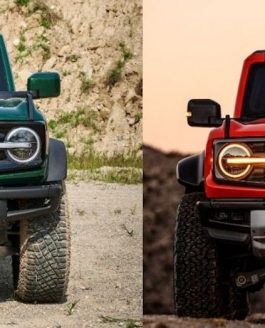 The 2022 Ford Bronco vs. The 2022 Bronco Raptor