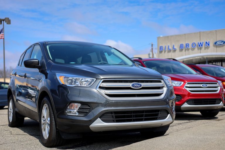 Ford Pre-Owned Escape Inventory outside Bill Brown Ford in Livonia, MI